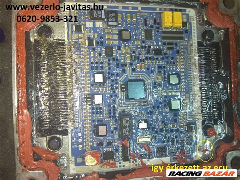 ECU javítás folyamata