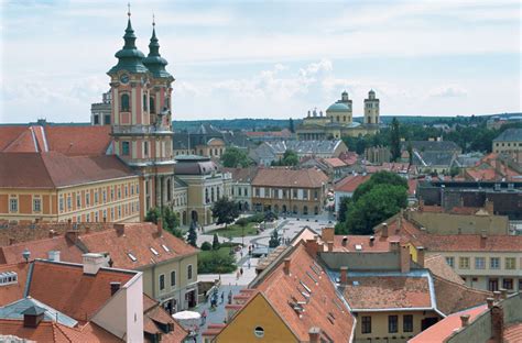 Eger látképe