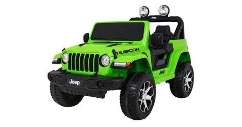 Elektromos Jeep Rubicon 4x4 zöld