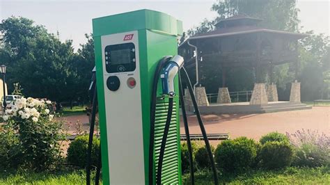 Elektromos autó töltőállomása