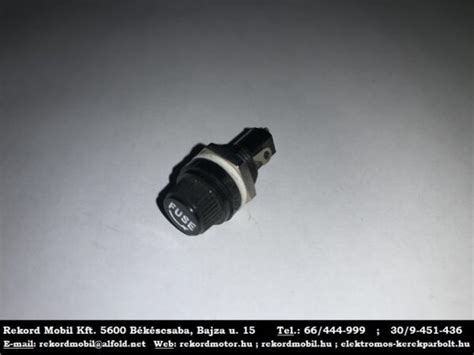 Elektromos kerékpár biztosíték