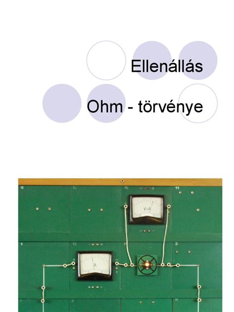 Ellenállás sorbakötése