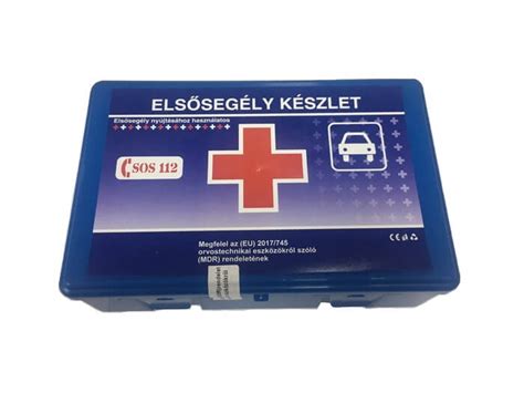 Elsősegély láda és elakadásjelző háromszög