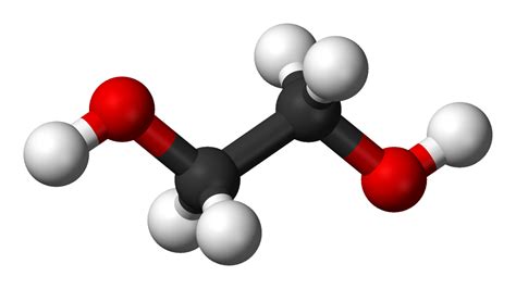 Etilén-glikol dermedéspont görbéje