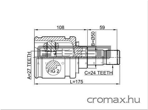 Féltengely csukló szerkezete