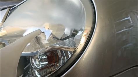 Fényszóró felújítás folyamata