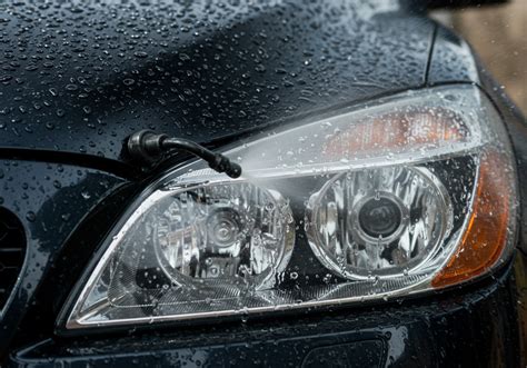 Fényszórómosó működése