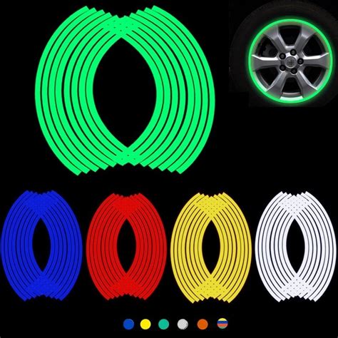 Fényvisszaverő kerékpár felni matrica