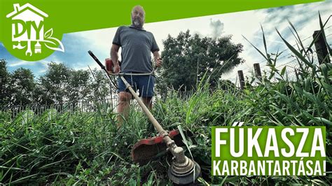 Fűkasza karbantartása