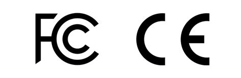 FCC és CE logó