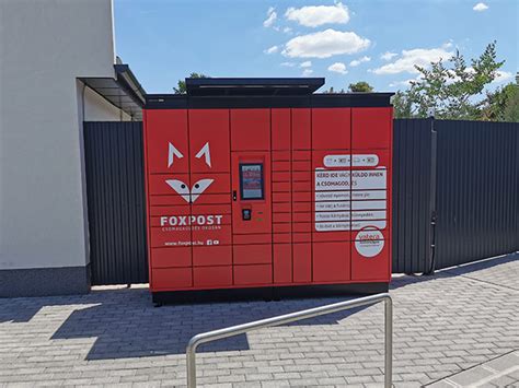 FOXPOST Csomagautomata