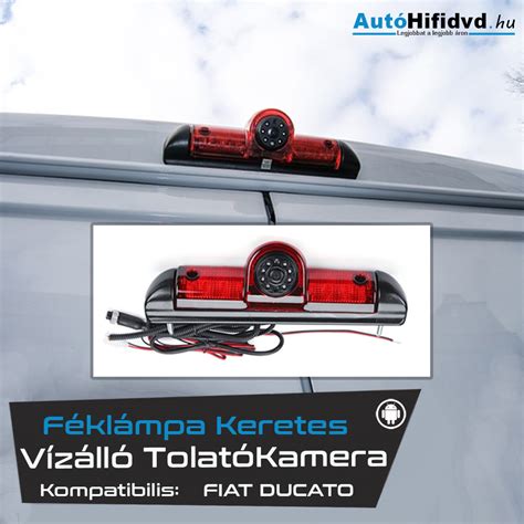 Fiat Ducato tolatókamera