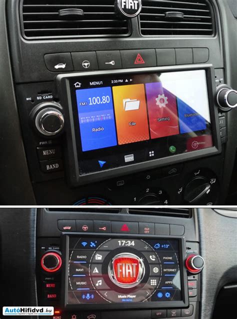 Fiat Grande Punto autóhifi rendszer