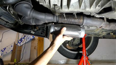 Flexibilis cső csere folyamata