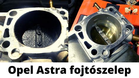 Fojtószelep tisztítása