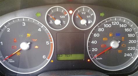 Ford Focus műszerfal