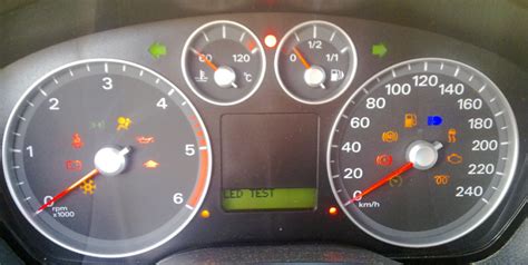 Ford Fusion Műszerfal