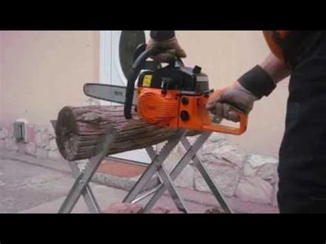 Fuxtec ágvágó használat közben