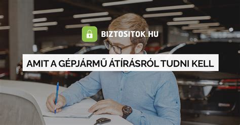 Gépjármű átírás folyamata