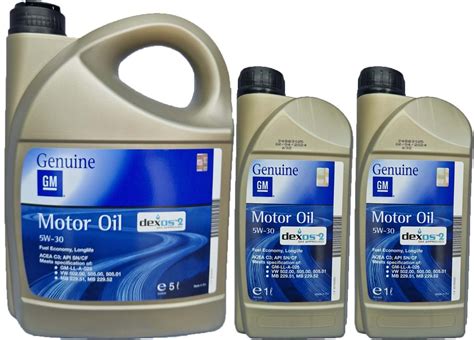 GM Dexos2 5W-30 motorolaj