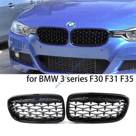 GSRECY BMW F30 F31 Dupla Bordás Első Vese Hűtőrács Szett