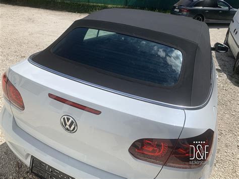 Golf Cabrio motoros tető