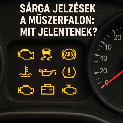 Gumiabroncsnyomás jelzések