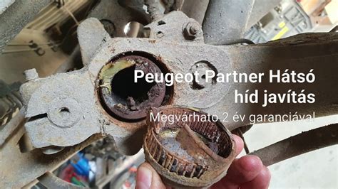 Hátsó híd javítása