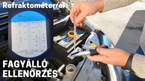 Hűtőfolyadék ellenőrzése