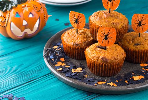 Halloweeni muffin