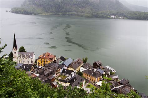 Hallstatt látképe