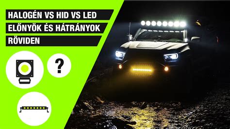 Halogén vs LED