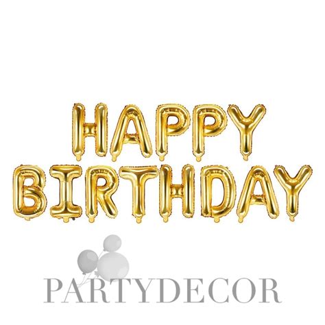 Happy Birthday felirat