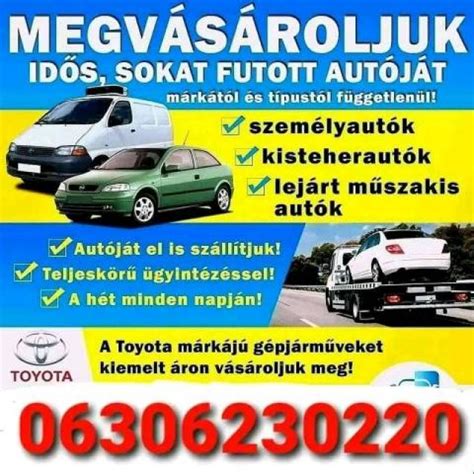 Használt autó felvásárlás