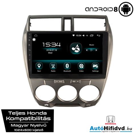 Honda City autórádió