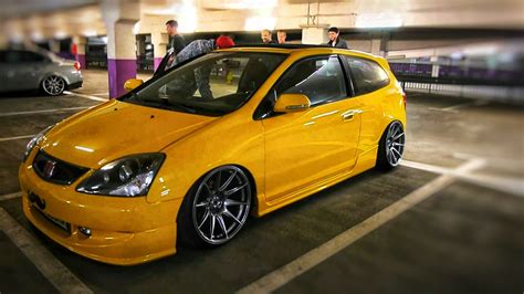 Honda Civic EP2 ültetőrugókkal