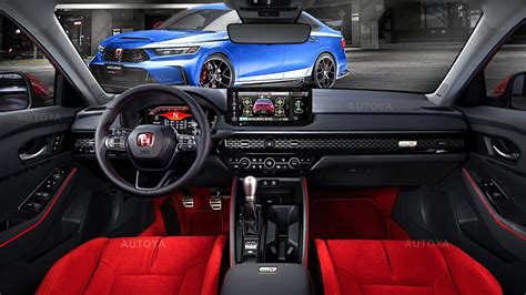 Honda Civic Type R belső tér