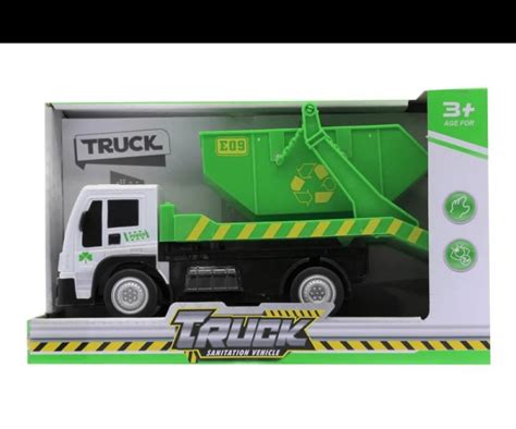 Játék konténeres autó