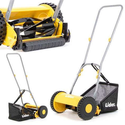 Kézi fűnyíró használatban