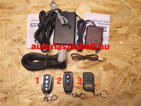 Központizár beszerelése