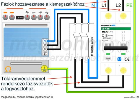 KF-301 relémodul kapcsolási rajza