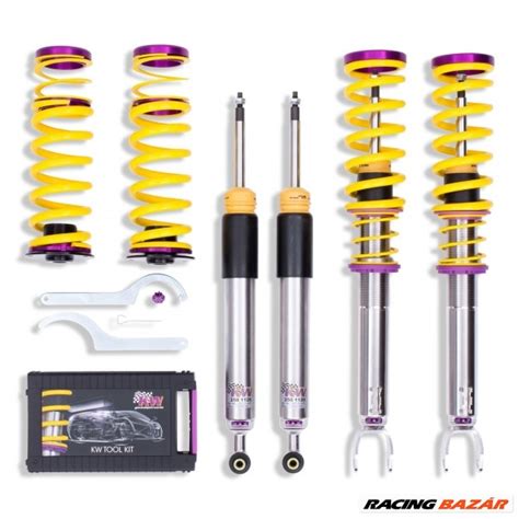 KW Variant 3 Inox Line állítható magasságú futómű