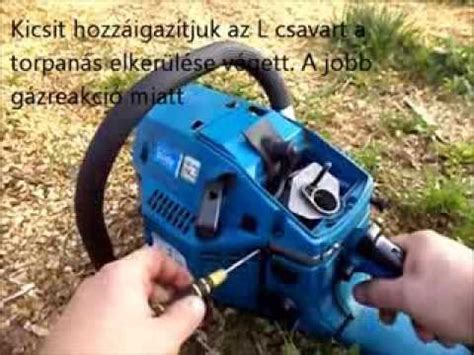 Karburátor beállítása