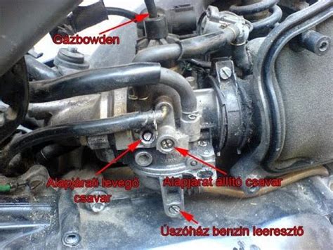 Karburátor szerelés