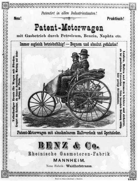 Karl Benz találmánya - 1886