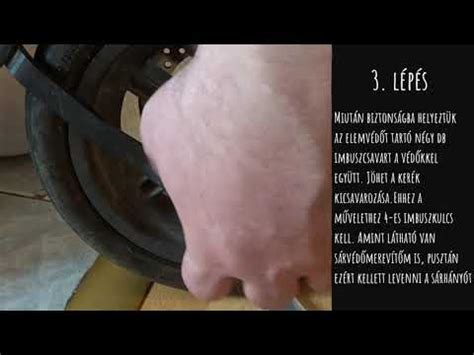 Kerék eltávolítása