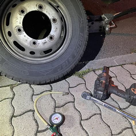 Kerékcsere lépései