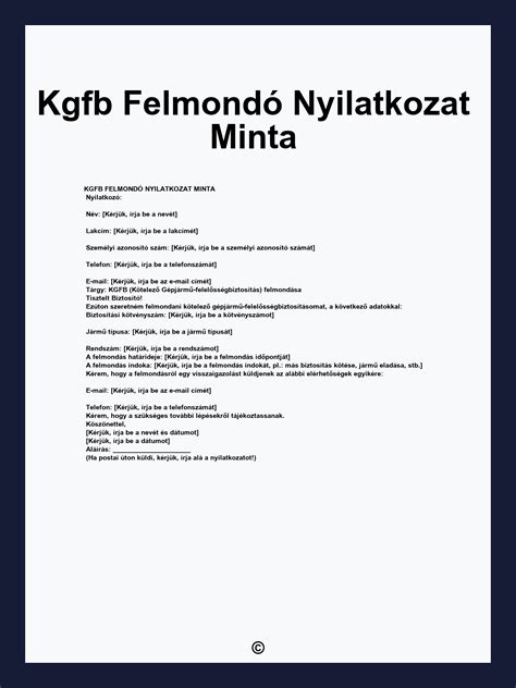 Kgfb választás menete