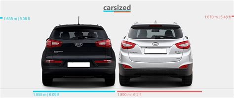 Kia Sportage és Hyundai ix35 egymás mellett