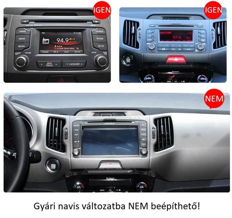 Kia Sportage autórádió